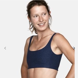 Outdoor Voices Double Time Navy Bra NWT